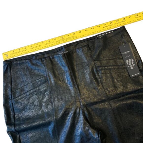 Liverpool Stella Kick Flare Welt Pocket Pants Women's 20W Black Crackle NWT - Picture 8 of 11